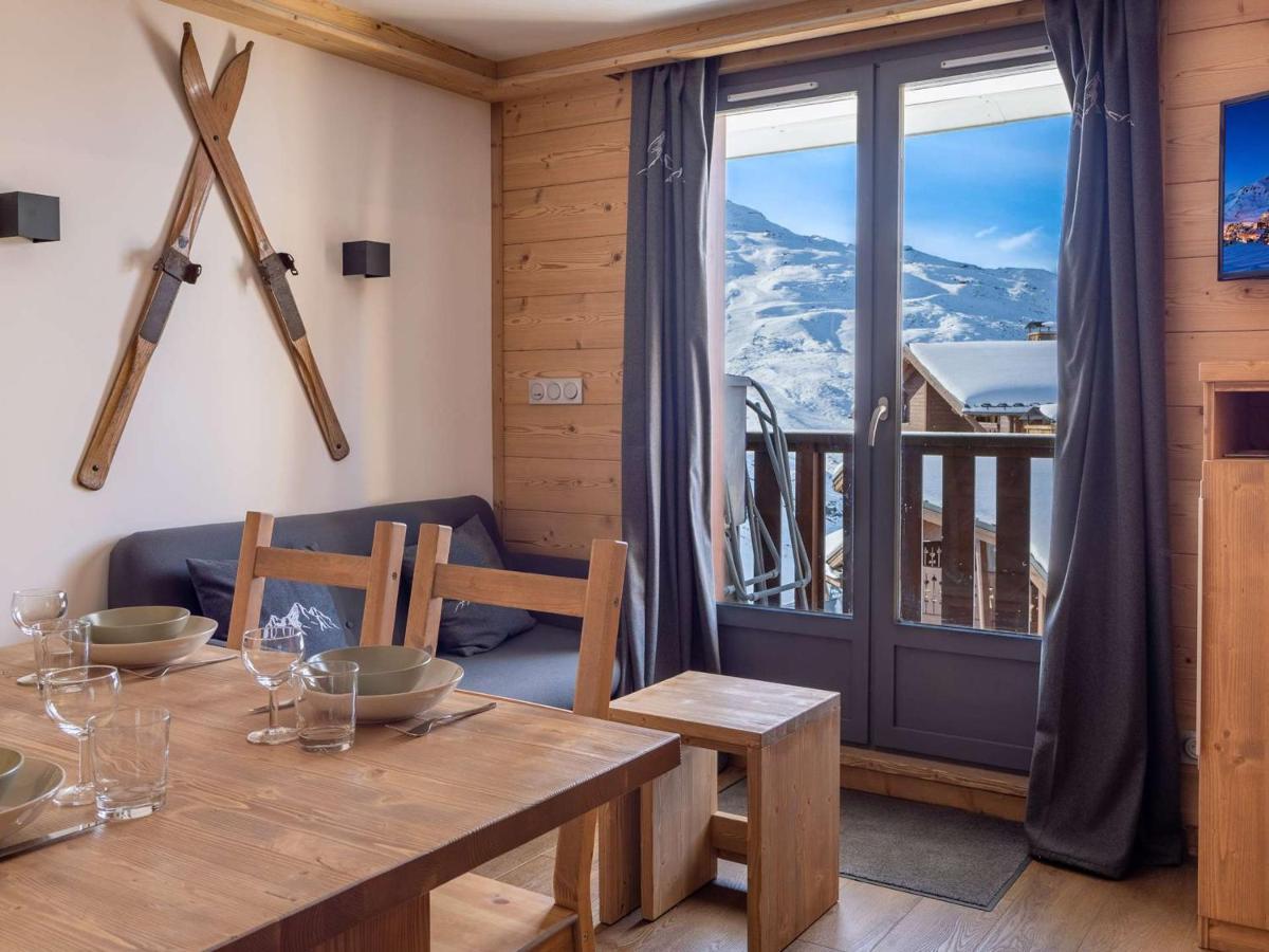 Appartement Moderne A Val Thorens - 4 Pers - 1 Chambre, 1 Cabine, Skis Aux Pieds, Balcon - Fr-1-637-30 Exterior foto
